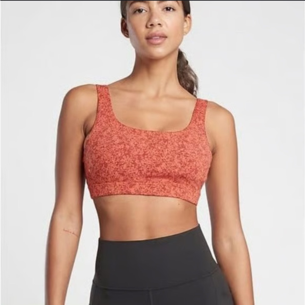 Athleta Women’s Sports Bra Burnt Orange Size M